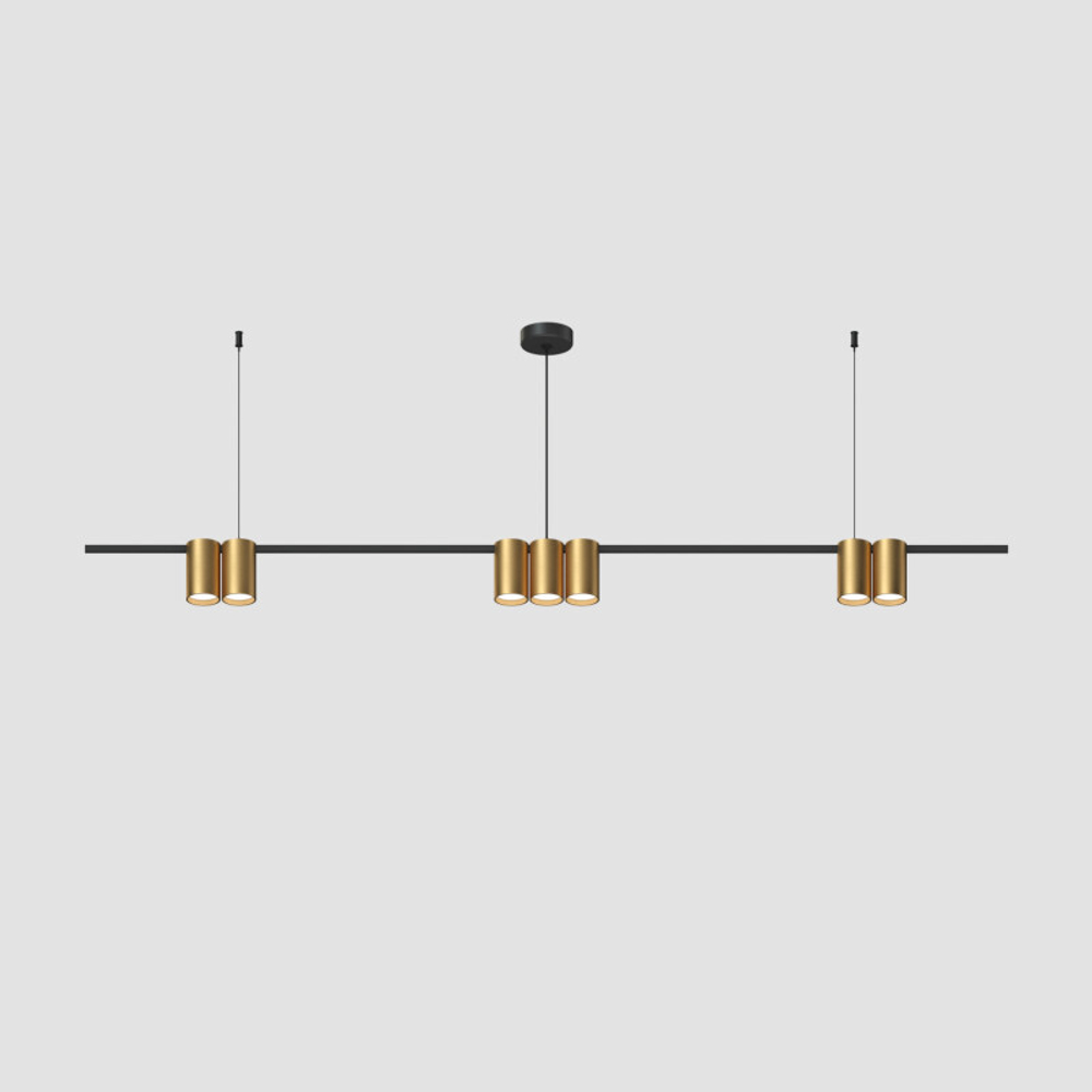 Подвесной светильник Denkirs Orbit DK4063-BK+SG