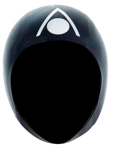 Шапочка для триатлона и плавания Aqua Sphere Aquaskin V3 (утеплённая, неопрен 2 мм, защита ушей)