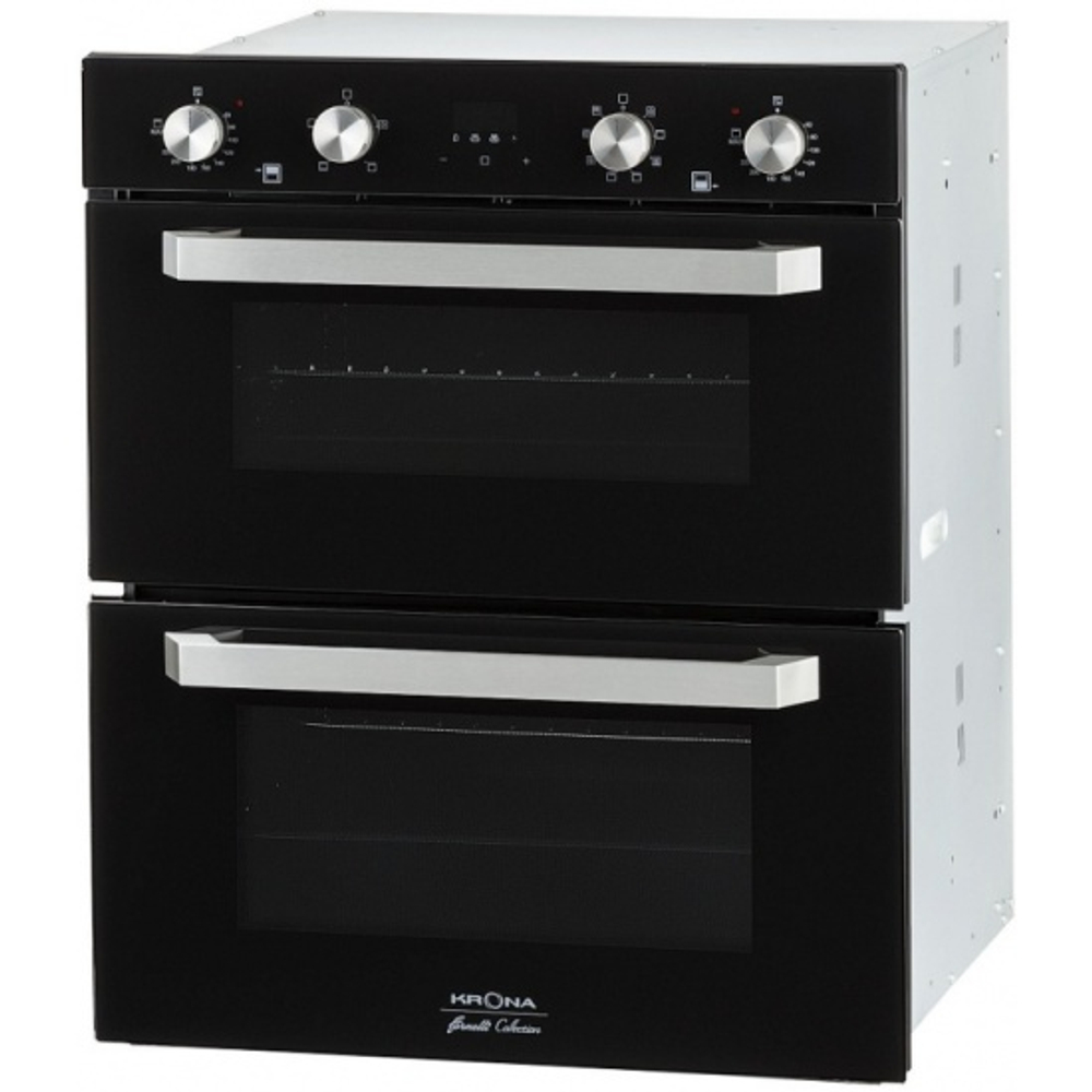 Духовой шкаф KRONA ARTE 60 BL с двумя электр.духовками