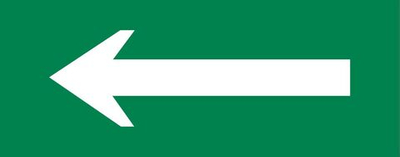 Пиктограмма "Стрелка" 320x120мм (для EXIT, SAFEWAY-40) EKF