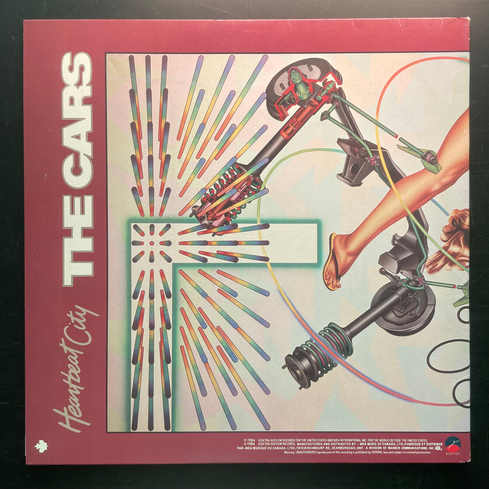 The Cars ‎– Heartbeat City (Канада 1984г.)