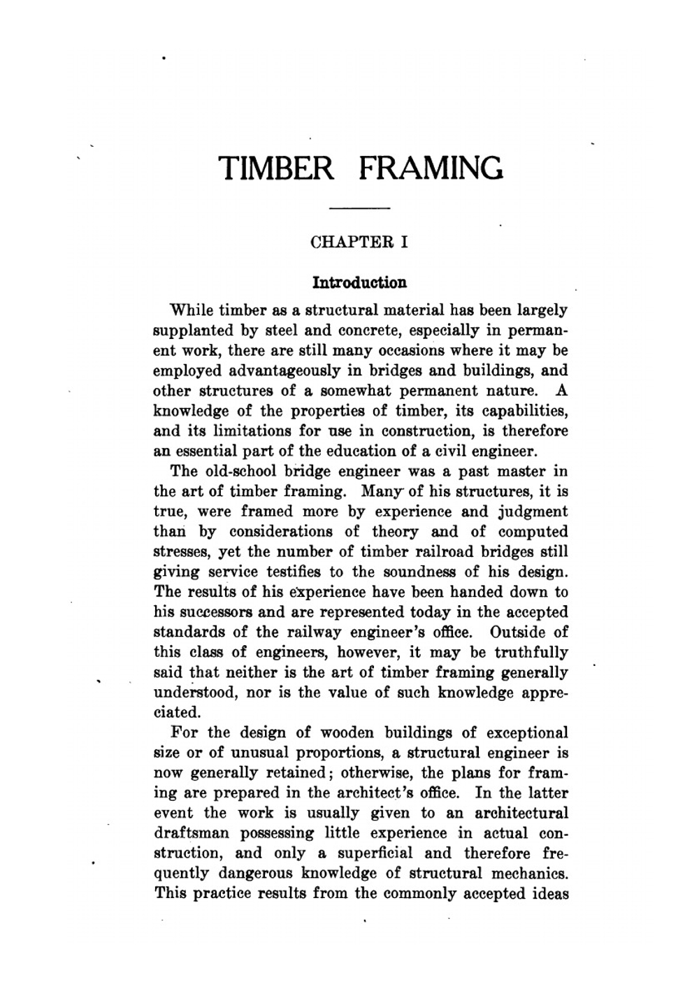Timber Framing | H.D. Dewell