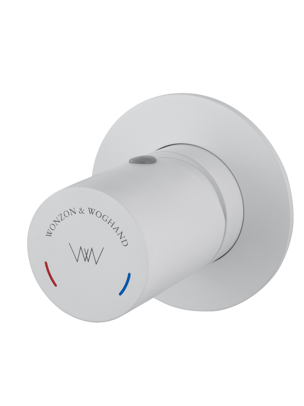 Смеситель для раковины встраиваемый WONZON & WOGHAND, Белый матовый (WW-105-MW)