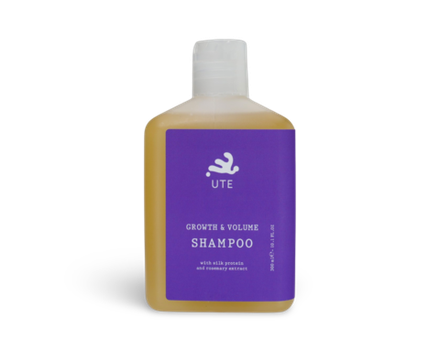 Шампунь укрепление и объем с протеинами шелка и экстрактом розмарина