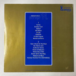 Винтажная виниловая пластинка LP Greatest Hits Of Boney M (Germany 1980) Rivers Of Babylon