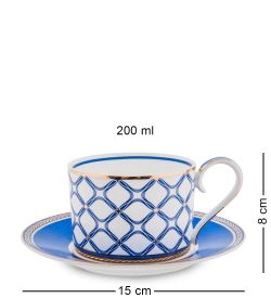 Pavone JK- 92 Чайный сервиз на 6 перс. «Элегантность» (Eleganza  )