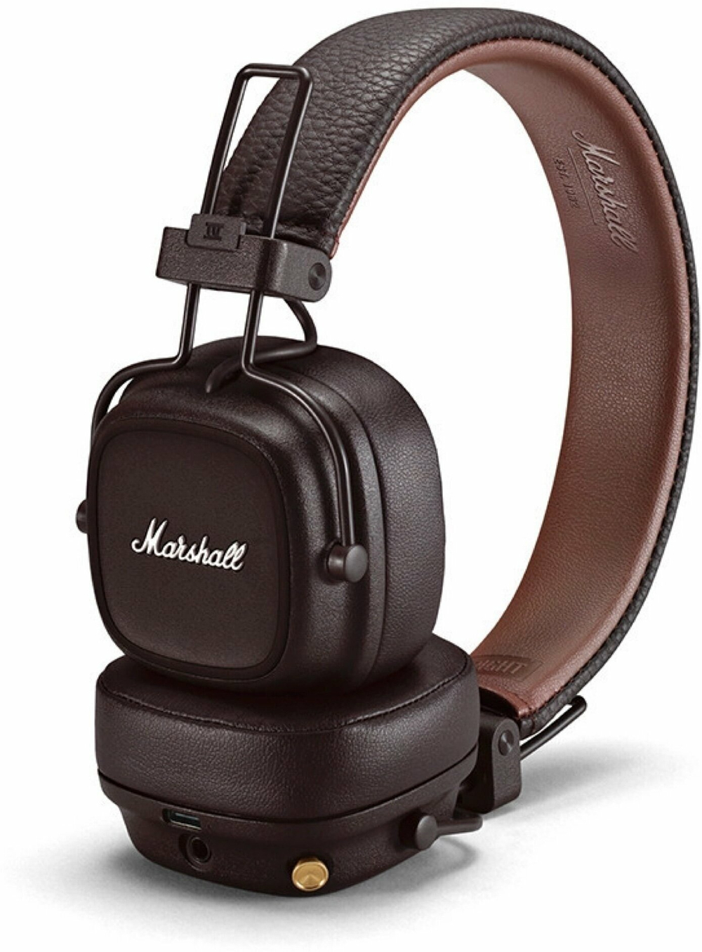 Беспроводные наушники и гарнитуры Marshall MAJOR IV Brown 4, mini jack 3.5 mm, Коричневый
