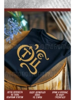 Термонаклейка на одежду, термопринт Волк