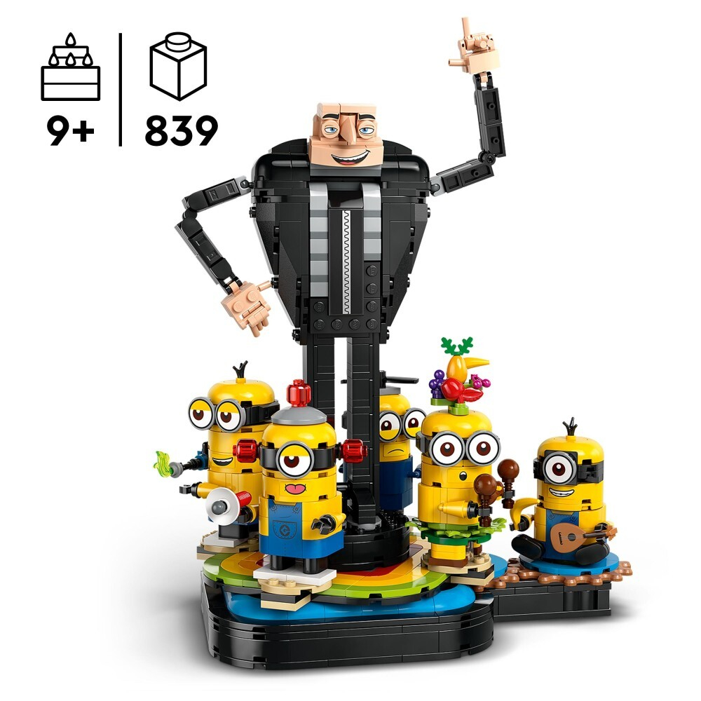 LEGO Minions - Грю и кирпичики миньонов 75582 / артикул   75582  / GTIN 5702017591483