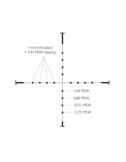 Оптический прицел Hawke Vantage 4x32 AO Mil Dot (14102)
