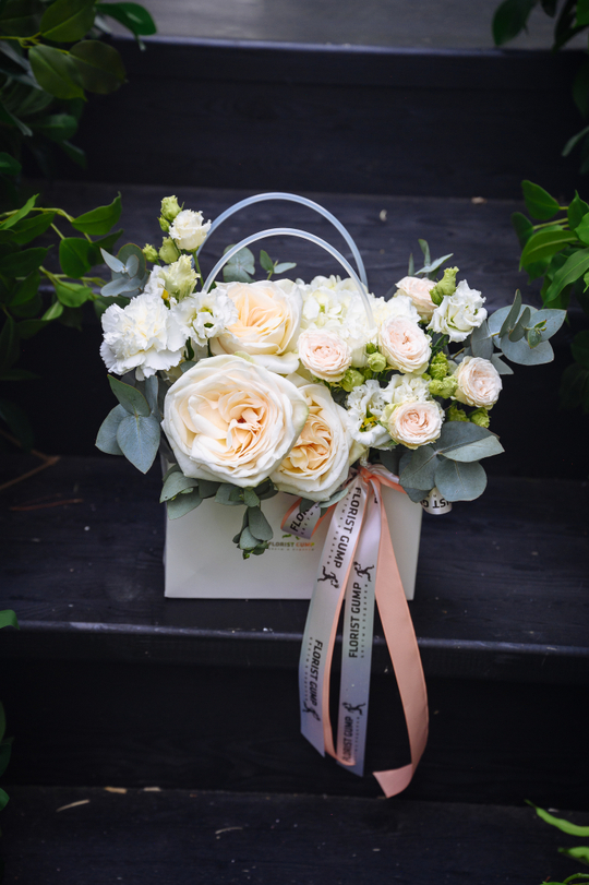 Сумочка с цветами Какао