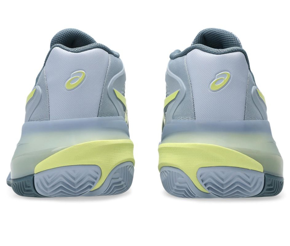 Мужские кроссовки теннисные Asics Gel-Resolution X Clay - grey blue/pistachio