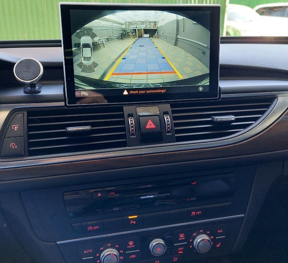 Магнитола Audi A6 2011-2018 С7 (штатный экран 6.5") - Carmedia SL-A903 монитор 9", Android 10, 4Гб+64Гб, CarPlay, SIM-слот