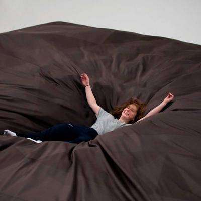 Надувная подушка «GymAir» для гимнастики и батутных центров, 6×4×0,95 м