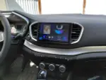 Магнитола для Lada Vesta NG 2023+ (ШГУ, рамка серебристо-черная) - FarCar S400-TS18 монитор 9.5" QLED на Android 14, CarPlay, 4G SIM-слот