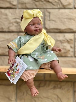 Кукла Nines 26см Coco мягконабивная в пакете (N2154A5)