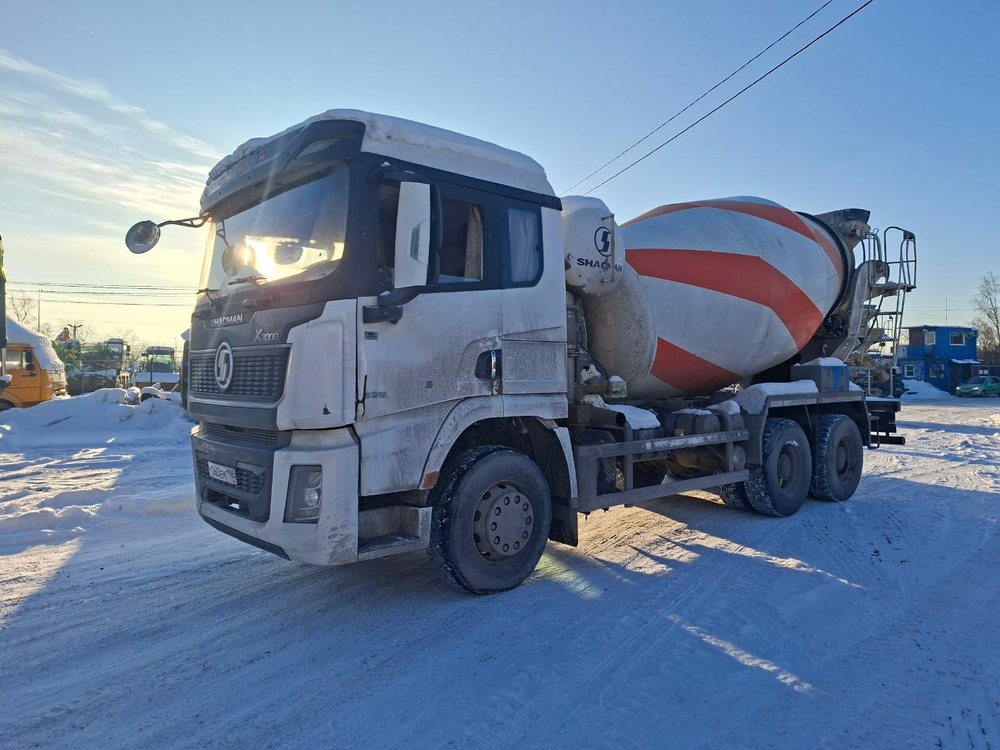 Shacman (Shaanxi) SX* 6x4 Автобетоносмеситель SX5258GJB6R384 (Дизельный, 9,7 л, 329 л.с., МТ)