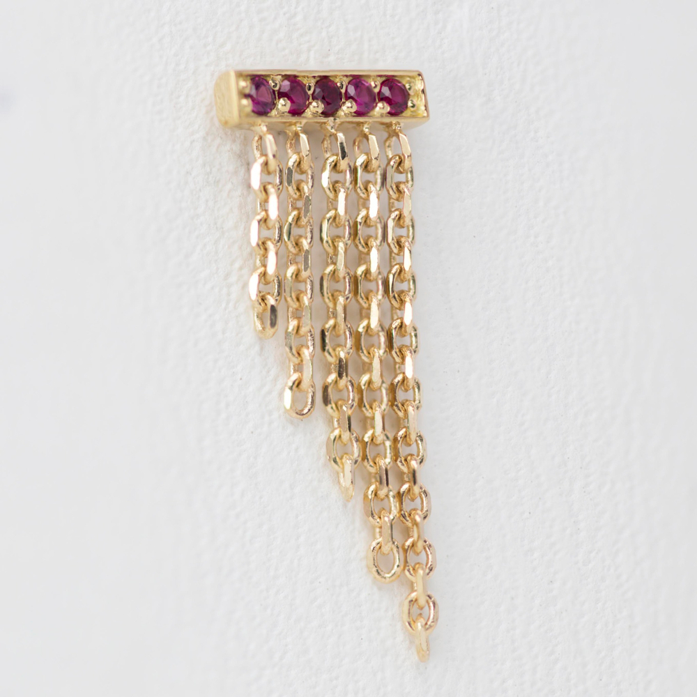 Adrian tops with Precious stone