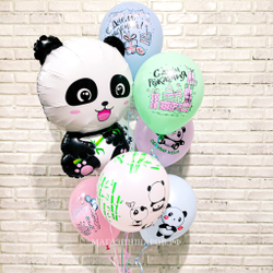 Набор шаров "Милая панда"