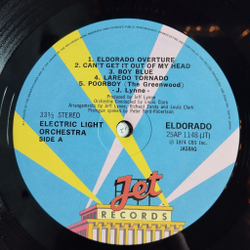 Винтажная виниловая пластинка LP ELO Eldorado A Symphony By The Electric Light Orchestra (Japan 1978) (No Obi)
