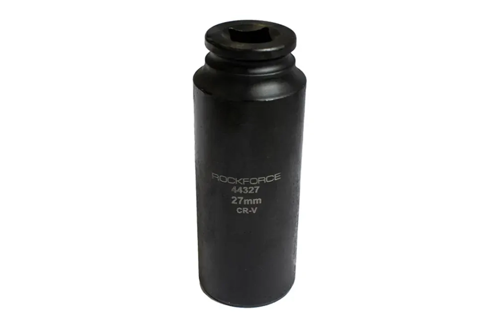 Головка разрезная для снятия дизельных форсунок 27мм 1/2''6гр. RockForce##Rock FORCE RF-44327