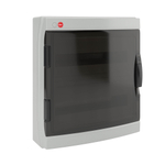 Щиток настен. с дверцей 36(2х18) мод., IP 65, серый