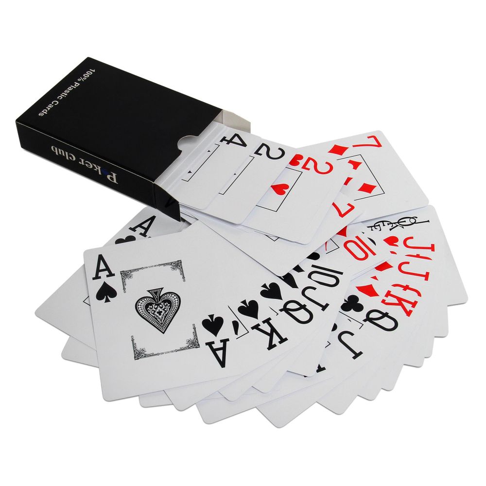 Карты игральные покерные Poker Club синяя рубашка