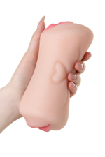 Мастурбатор реалистичный Toyfa Juicy Pussy Pretty Mouth рот и вагина телесный 17 см