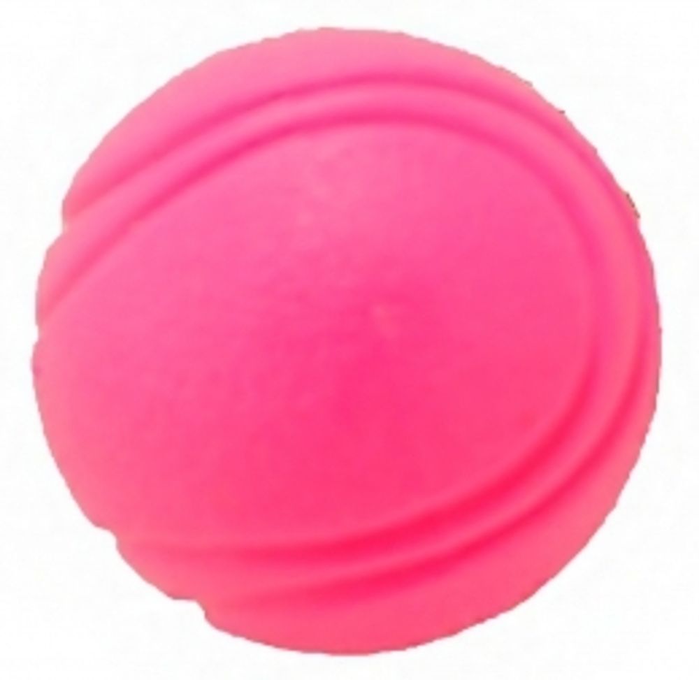 Homepet игрушка для собак, мяч резиновый, розовый, 5 см
