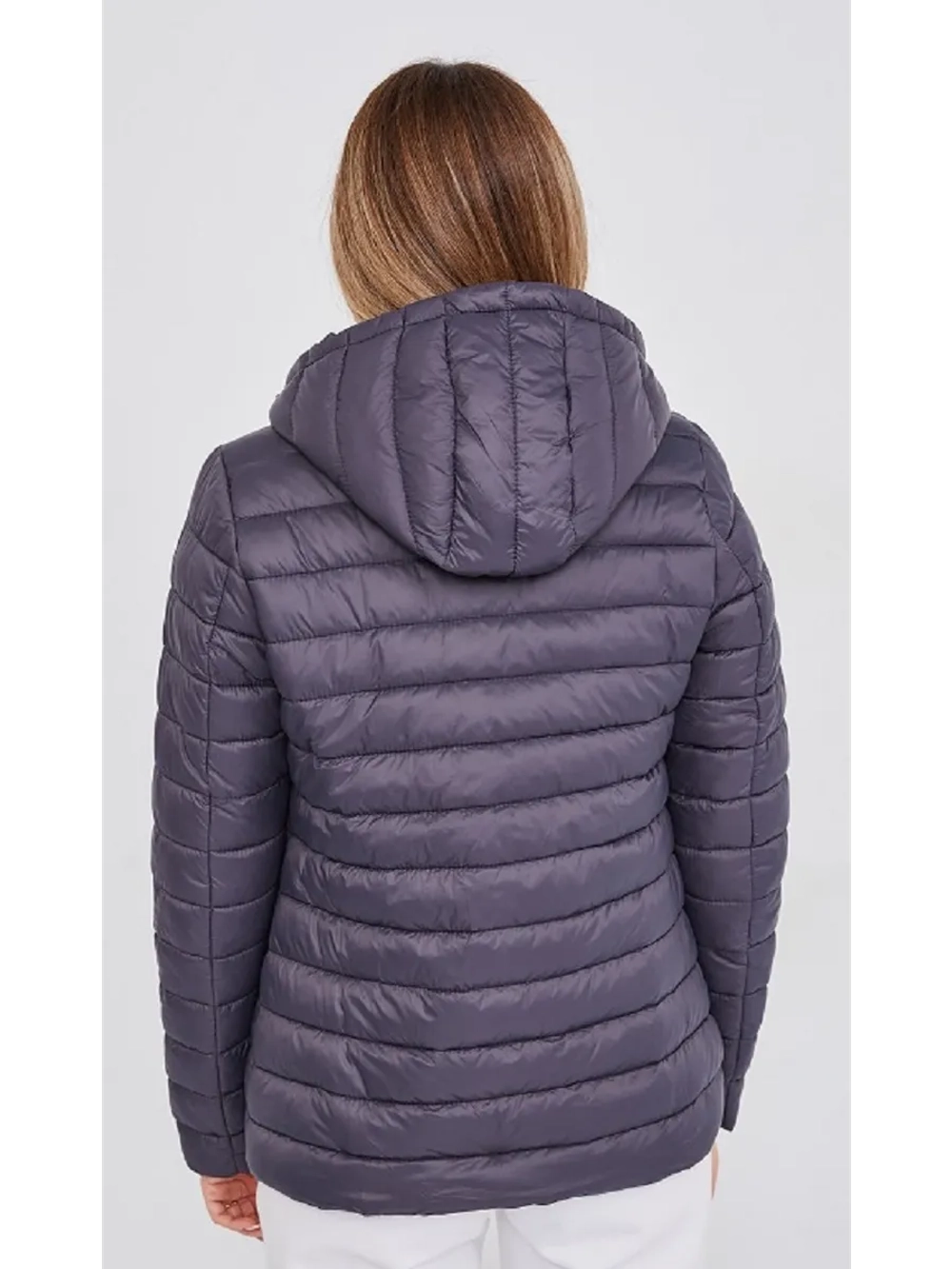 Куртка стеганая с капюшоном легкая