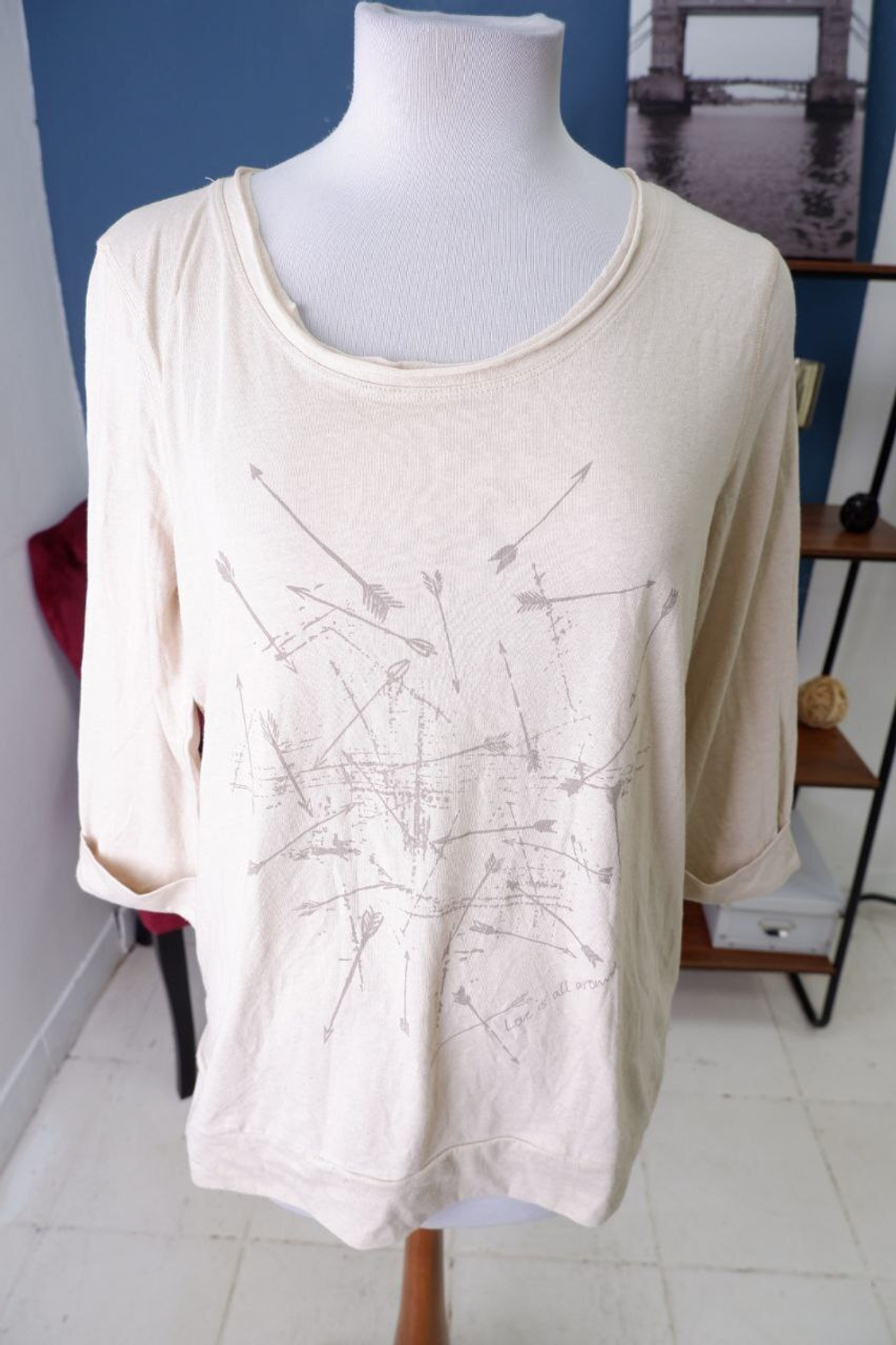 Джемпер Laura Torelli светлый 42-44 размер