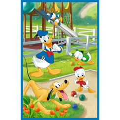 Pazl \ Puzzle \ Пазлы Puzzles - "3x80" - The Mickey Mouse Team / Disney Mickey Mouse and Friends