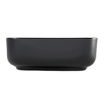 Раковина накладная CULTO JET 535*375*130 прямоугольная черная с донным клапаном (черный)