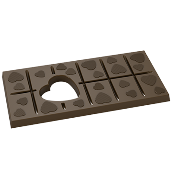 84-у | Форма для шоколадных изделий (275*175 мм)