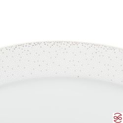 Блюдо овальное плоское Repast Жемчуг 22 см