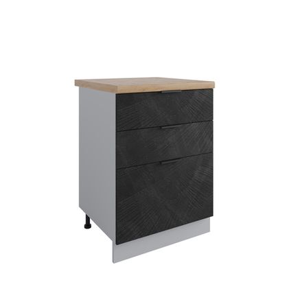 Кухня Модуль СЯБ 600 Фенис Палм Графит