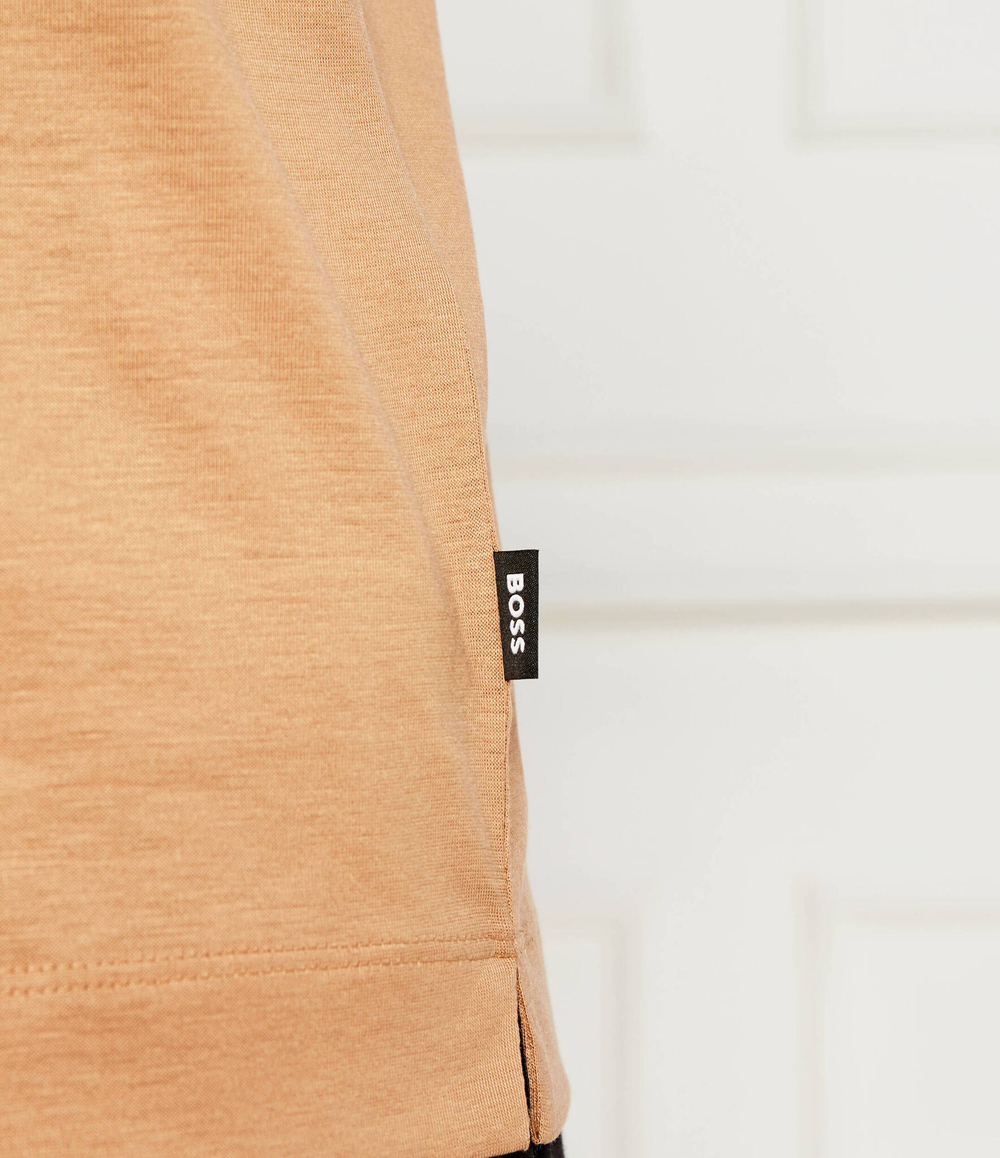 Поло Press 50 BOSS BLACK - бежевый(50513657)