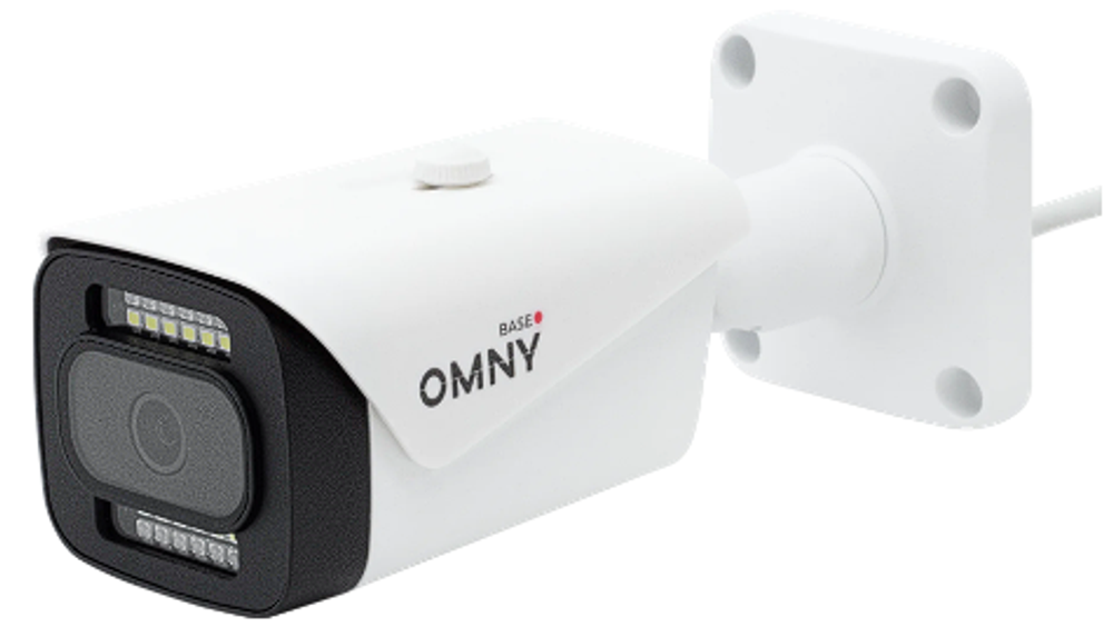 Камера сетевая буллет 2Мп OMNY BASE miniBullet2E-WDS-SDL-C 36 с двойной подсветкой и микрофоном