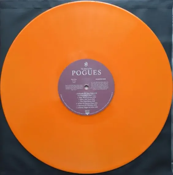 The Pogues – The Best Of The Pogues - Orange - LP