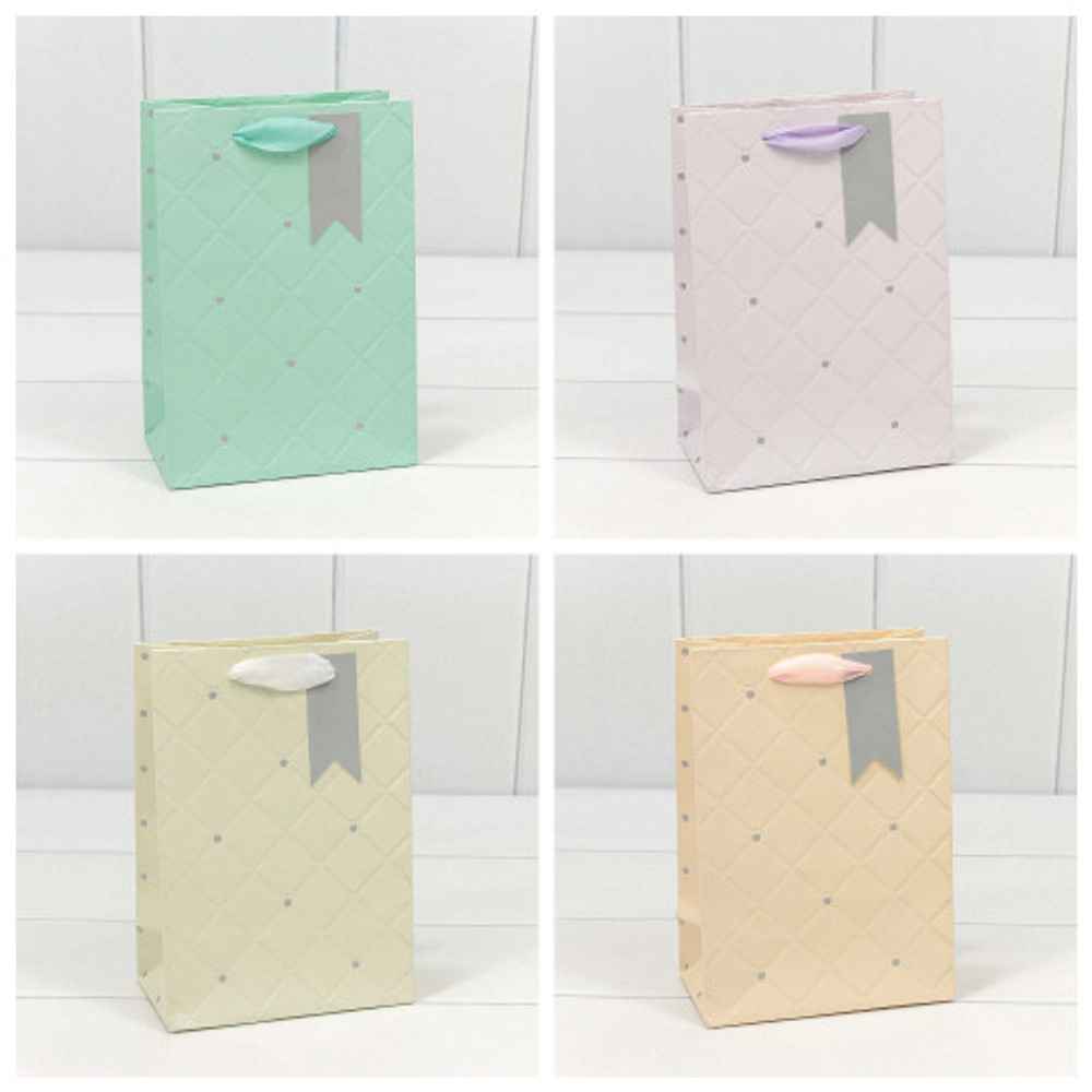 Пакет подарочный 14х20х8см Премиум "Эксклюзив" (Микс)