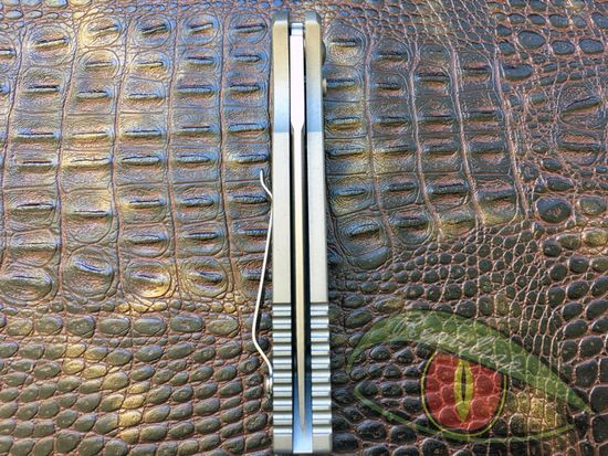 Складной нож выкидной Steelclaw Кент c клинком из стали 9Cr18MoV, рукоять алюминий