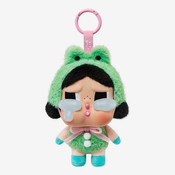 Коллекционная фигурка POPMART CRYBABY Crying Again Series-Vinyl Face Plush (What a Frog)