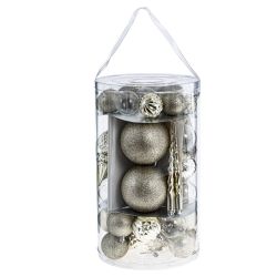 GAEM Набор из 56шт Украшение новогоднее "Шар", L21 W21 H37 см