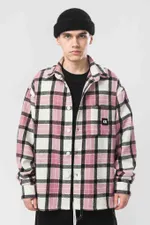 Рубашка Codered Harbor Wide Экрю/Розовый/Черный