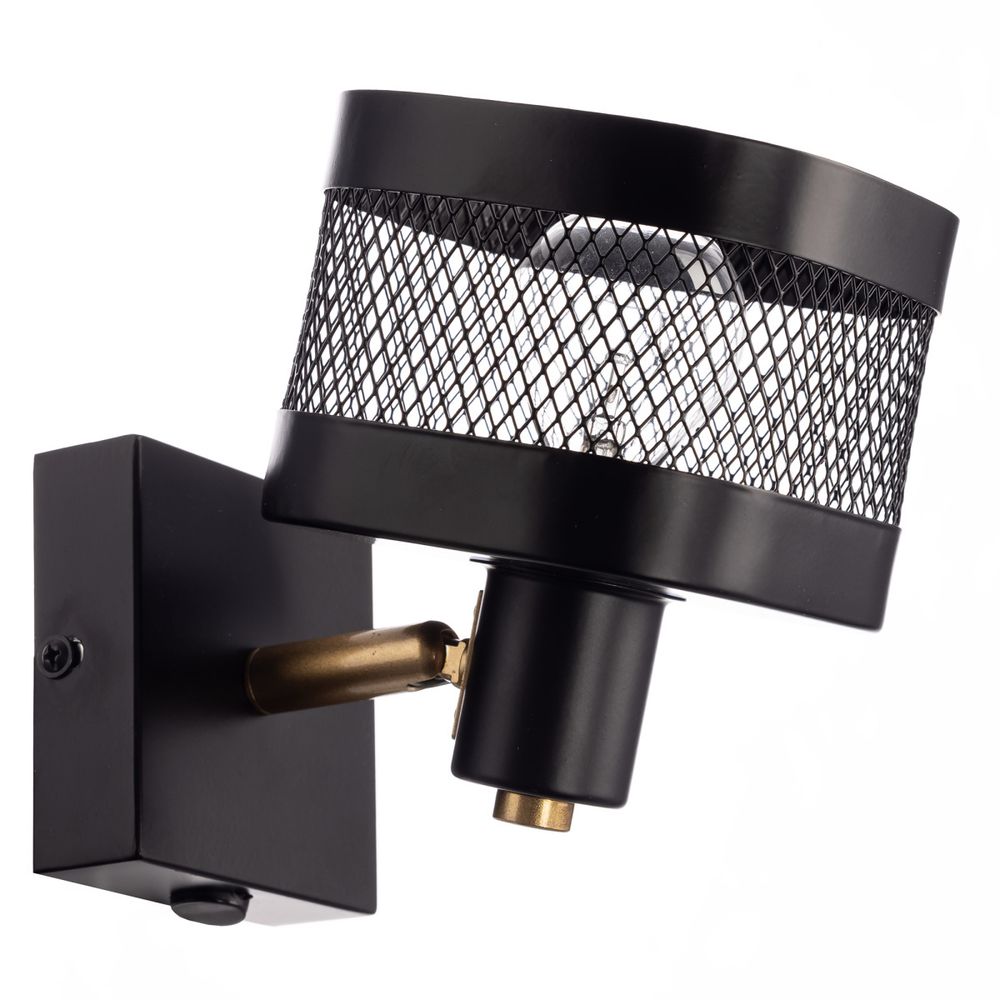 Citilux Хаген CL531515 Спот с выключателем Чёрный