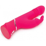 Вибратор Happy Rabbit Thrusting Realistic розовый