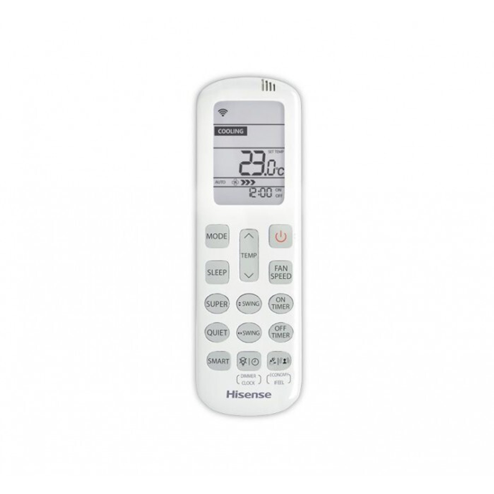 Мульти сплит-система Hisense на 2 комнаты (35+35 кв.м.) Champagne R32