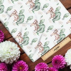 Ткань блэкаут сказочные коровки