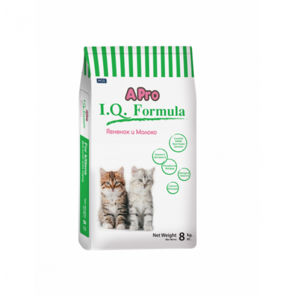 Apro I.Q. Формула для котят Ягненок и молоко