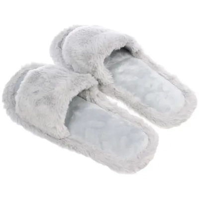 Тапочки женские домашние «HOME», цвет серый, р-р 40-41